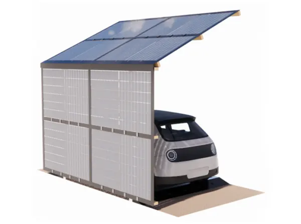 Car Zed E-Port with 8 solar panels